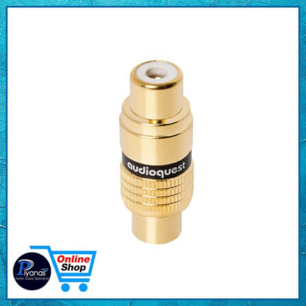 ข้อต่อสายสัญญาณ อุปกรณ์เสริมเครื่องเสียง AUDIOQUEST:RCA COUPLER (RCA FEMALE TO RCA FEMALE) (ราคาต่อตัว)_2